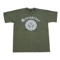 The REAL MCCOY'S 豊岡店 COLLGE TEE [GREENBRIER] [MC9029]