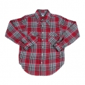 THE REAL McCOY'S CHECK FLANNEL WORK SHIRTS [WOODSMAN] [MS8113]