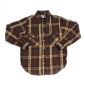 THE REAL McCOY'S CHECK FLANNEL WORK SHIRTS [BLOCK HOUSE] [MS8112]