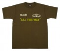 THE REAL McCOY'S MILITARY TEE [ALL THE WAY][MC8007]