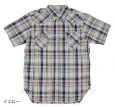 600RANCH CHECK WESTERN SHIRTS[MS8004]