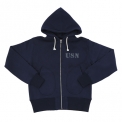 トップス 40's MILITARY HOODED FULL ZIP SWEAT [U.S.N.] [MC7105]