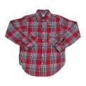 トップス CHECK FLANNEL WORK SHIRTS [WOODSMAN] [MS8113]