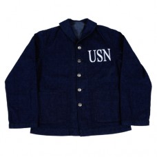 USN DENIM JACKET [USN ANCHOR] [MJ9008]