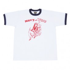 MILITARY TEE [NAVY CALLS YOU] [MC9005]